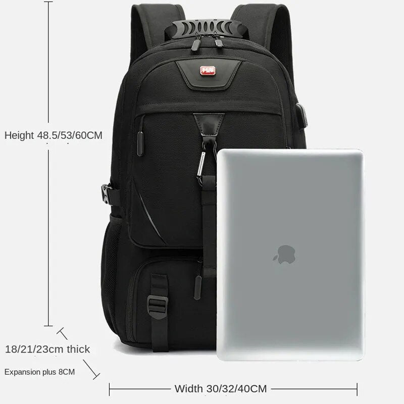 S3 Tech Pro 50-80L Ultimativer USB-Rucksack