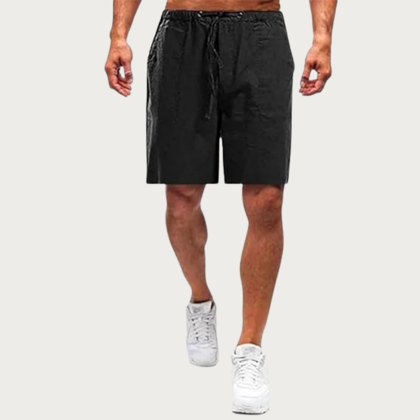 Frank - Baumwoll-Leinen-Shorts für Herren