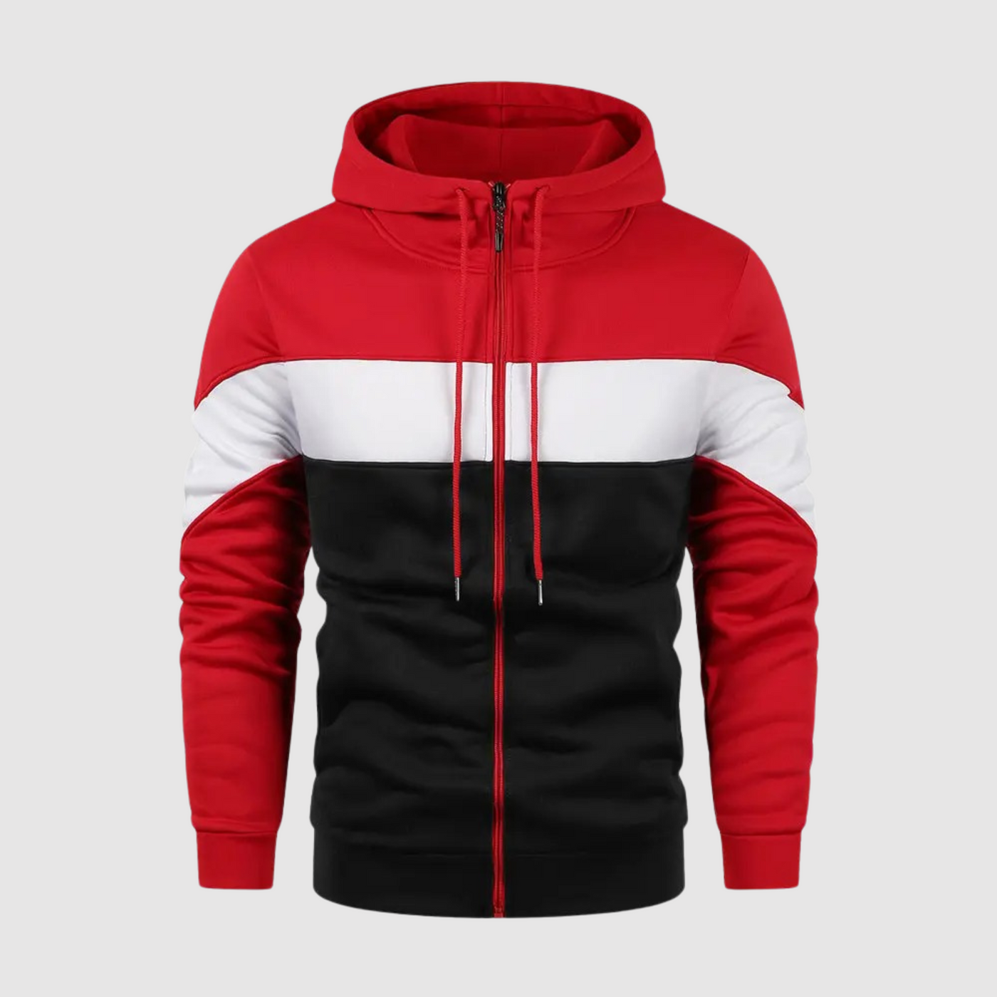 Harvey - Herren-Kapuzenjacke mit Reißverschluss