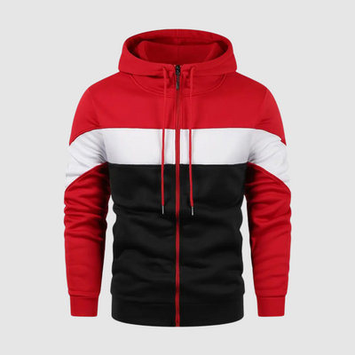 Harvey - Herren-Kapuzenjacke mit Reißverschluss