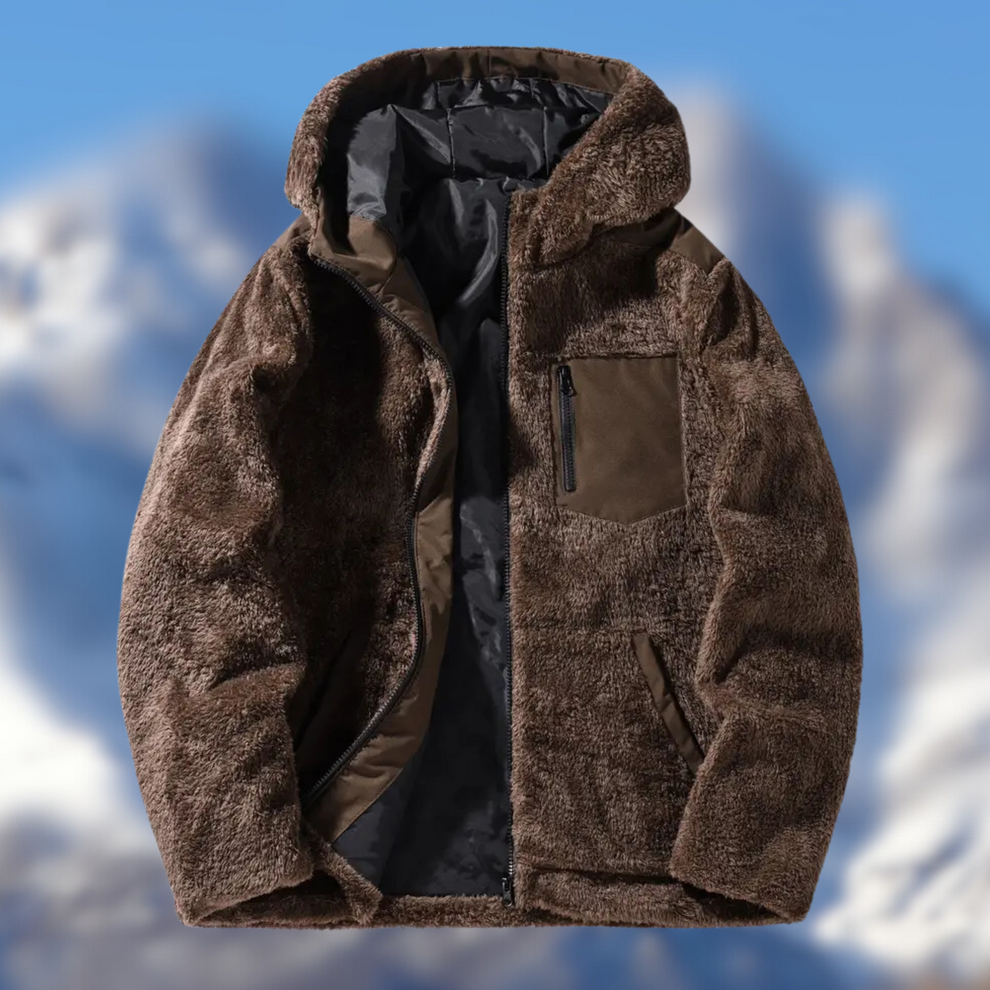 Laurence - Winterfleece-Reißverschlussjacke