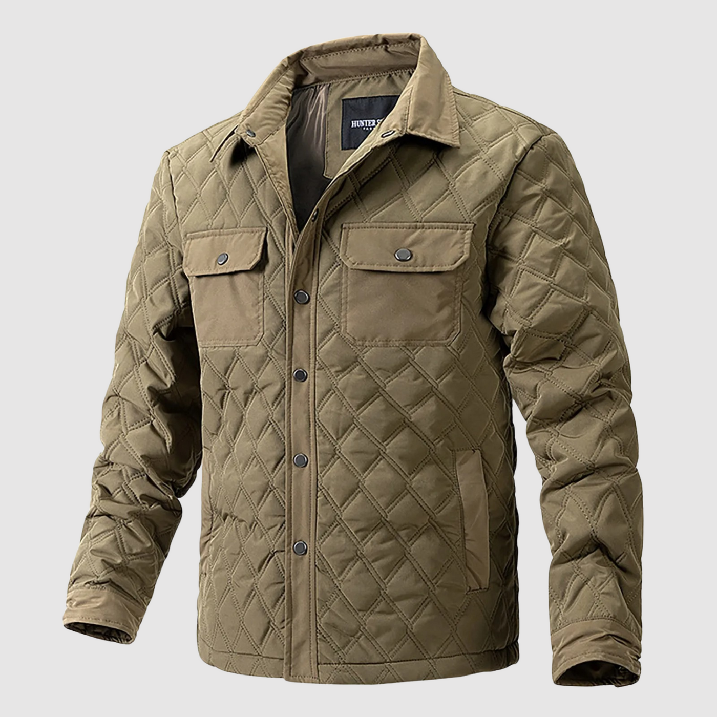 Herbert - Gesteppte Winterjacke mit zwei Taschen für Herren