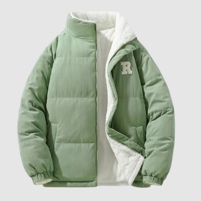 Jude - Gefütterte Jacke aus Baumwolle mit durchgehendem Reißverschluss