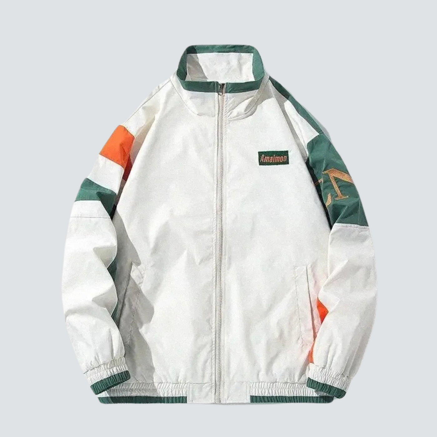 Jonathan - Winddichte Baseballjacke mit Stickerei