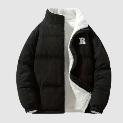 Jude - Gefütterte Jacke aus Baumwolle mit durchgehendem Reißverschluss