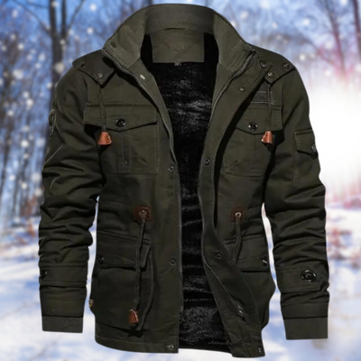 Jacob - Multi-Pocket-Wolljacke für Männer