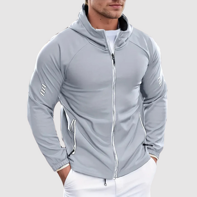 Oscar - Lässige Trainingsjacke mit Kapuze für Herren