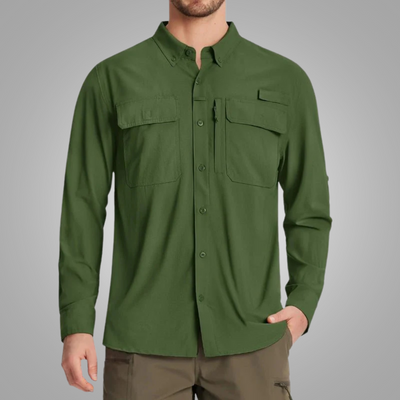 Oliver - Schnelltrocknende Langarmhemden für Herren