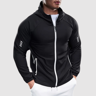 Oscar - Lässige Trainingsjacke mit Kapuze für Herren