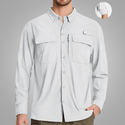 Oliver - Schnelltrocknende Langarmhemden für Herren