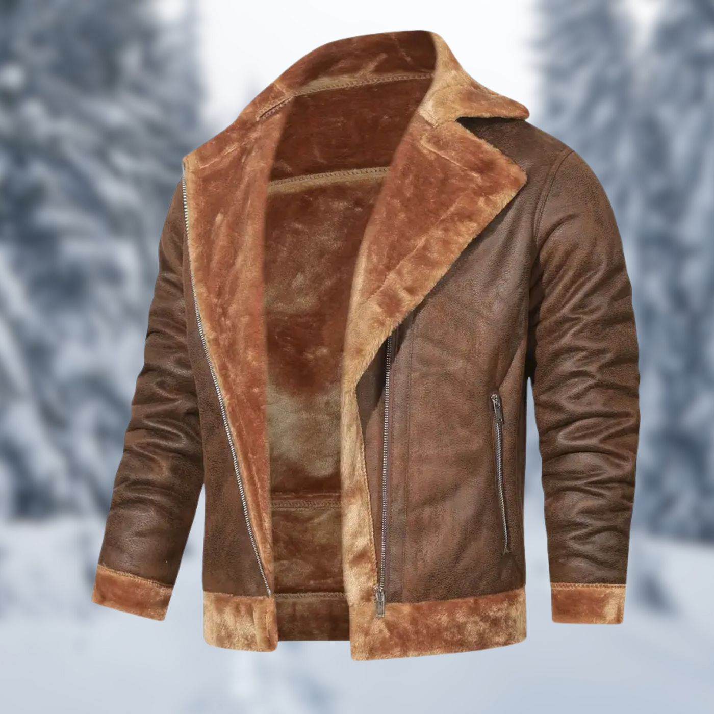 Declan - Kunstlederjacke für Herren