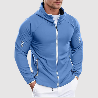 Oscar - Lässige Trainingsjacke mit Kapuze für Herren