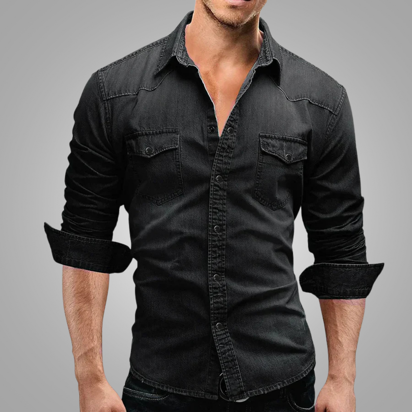 Harry - Denim-Hemd für Männer