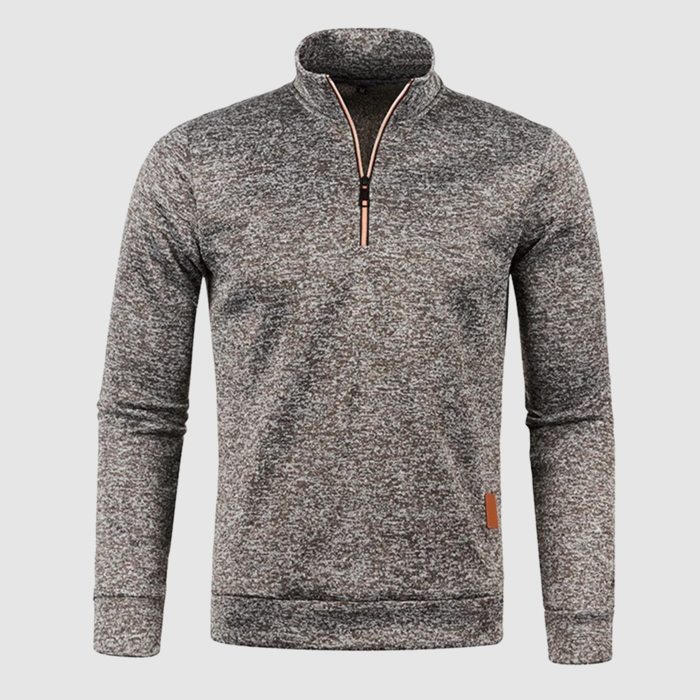 Patrick - Herren Sweatshir mit halbem Reißverschluss