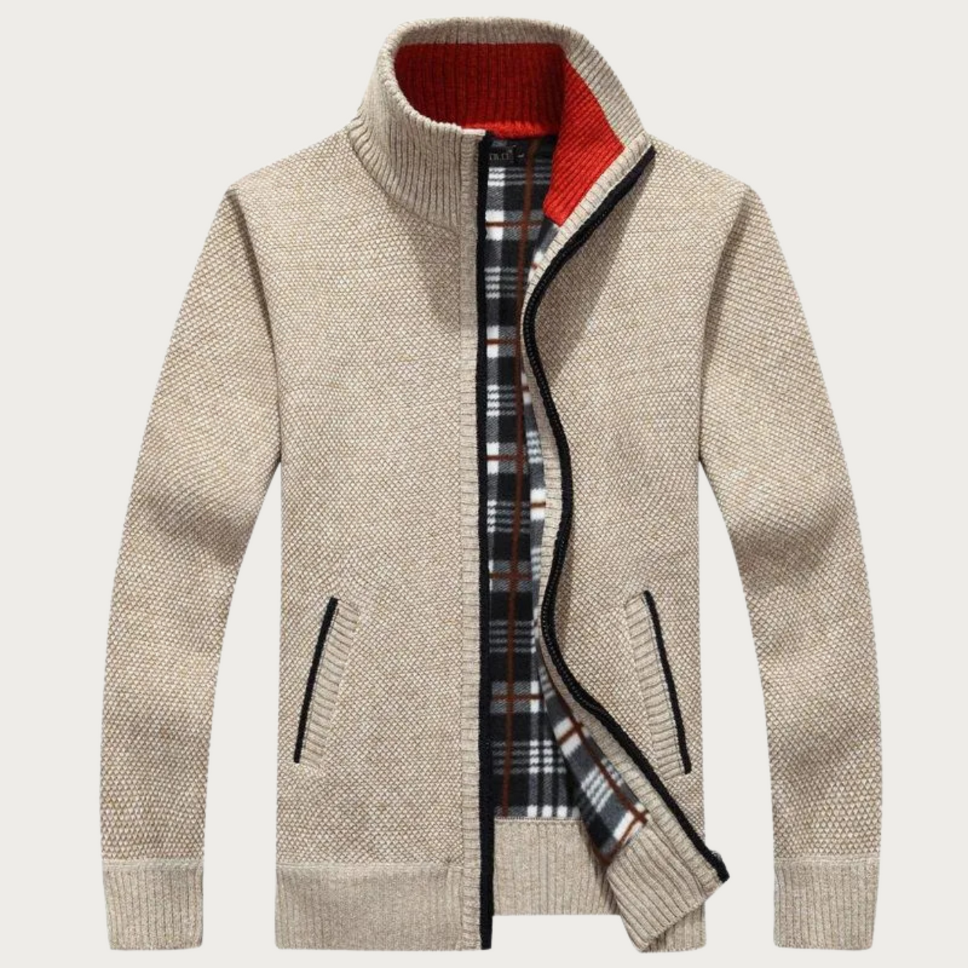 Paul	- Stehkragen Langarm Fit Jacke