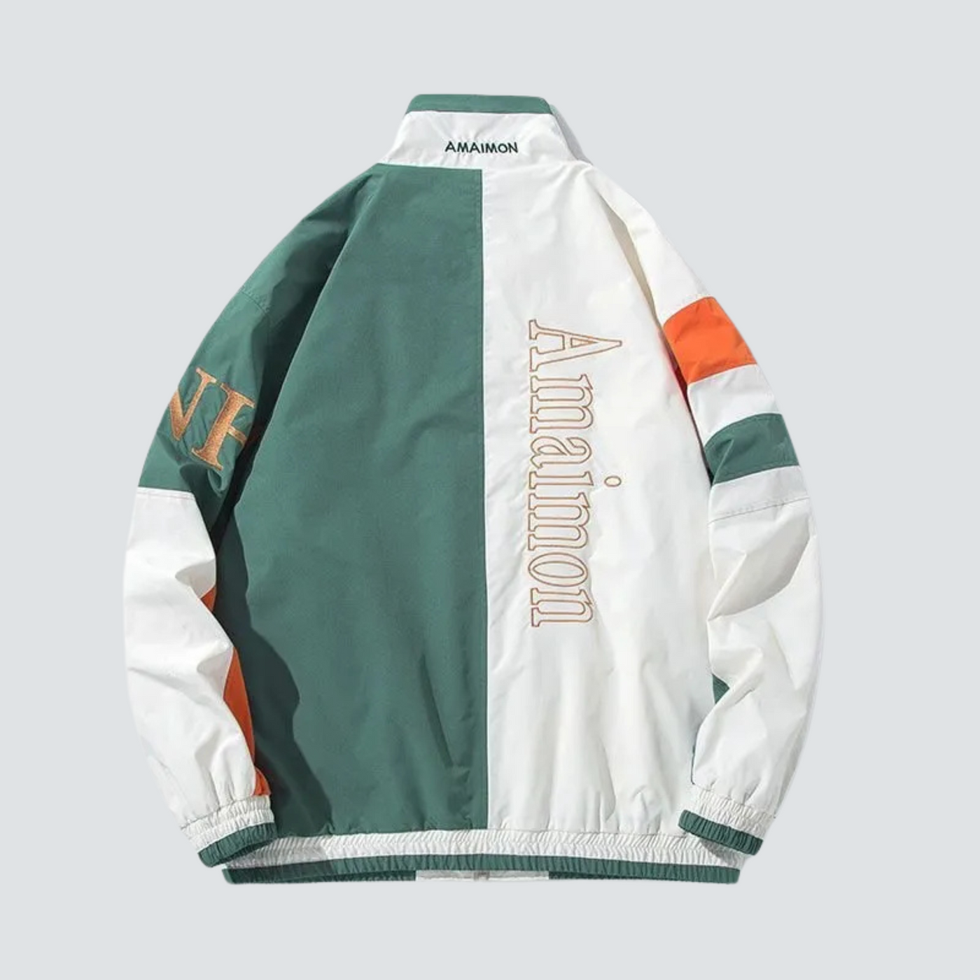 Jonathan - Winddichte Baseballjacke mit Stickerei