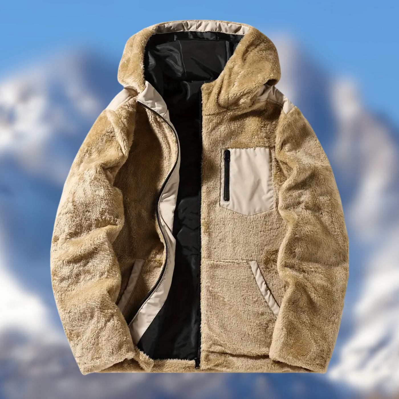 Laurence - Winterfleece-Reißverschlussjacke