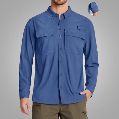 Oliver - Schnelltrocknende Langarmhemden für Herren