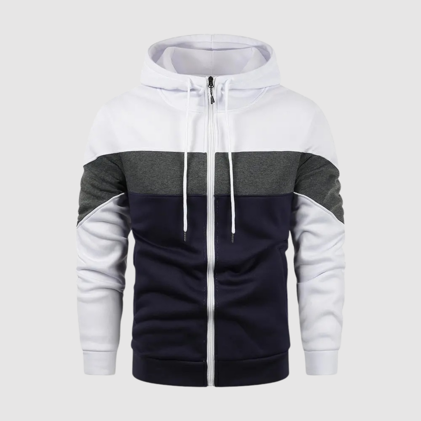 Harvey - Herren-Kapuzenjacke mit Reißverschluss