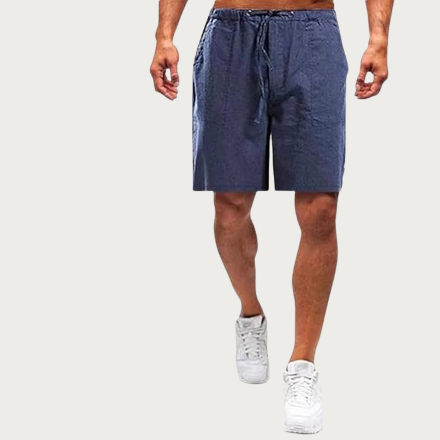 Frank - Baumwoll-Leinen-Shorts für Herren