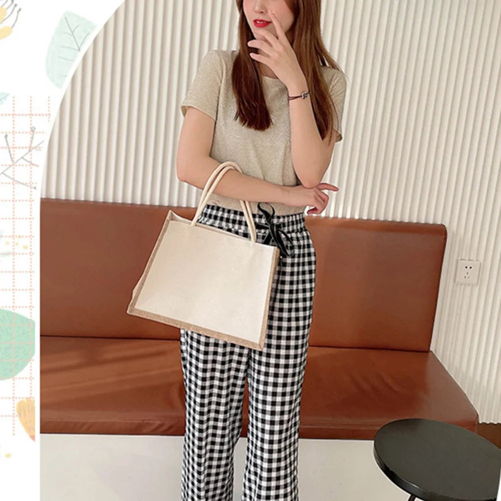 Sackleinen Jute | Stabile Einkaufstasche Groß