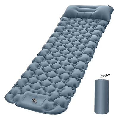 SleepCamp - Schnell aufblasbare Matratze mit integriertem Kissen | 50% RABATT