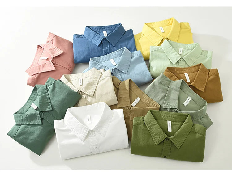 Langarm-Freizeit-Hemd | Lässig und Stilvoll | Weiches Material