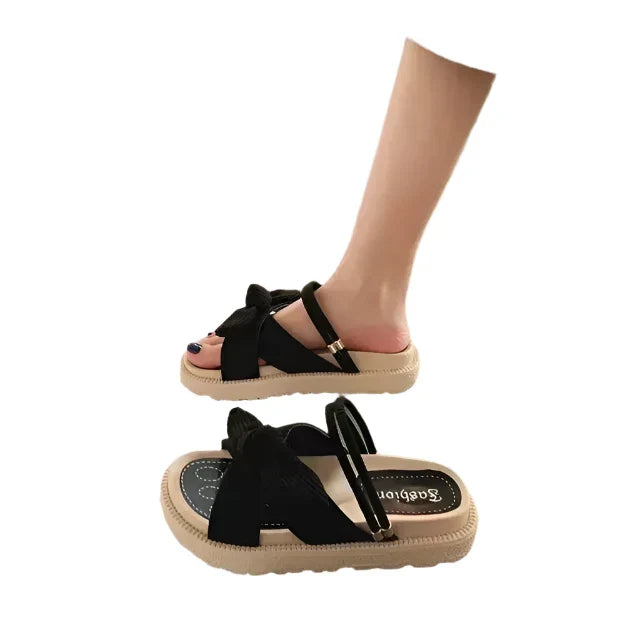 Heidi-Mode | Damen Chic Band Sandalen Trendy