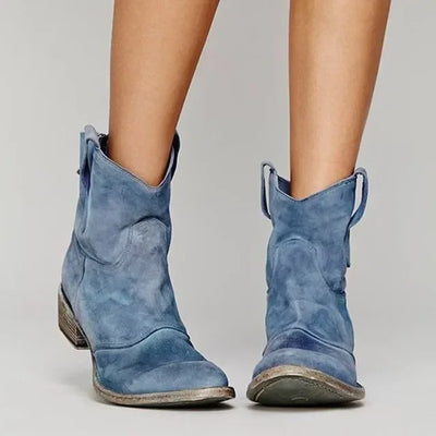 Kaye | Vintage Cowboy-Stiefeletten