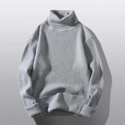 Rollkragen-Strickpullover | Minimalistisch und Zeitlos | Schlichte Eleganz