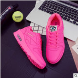 Stilvolle Vegane Leder Damen Sneakers - Valencia in Fuchsia
