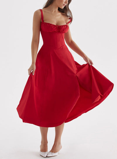 Chiara | Feminines Taillenkleid mit Bustier-Charme