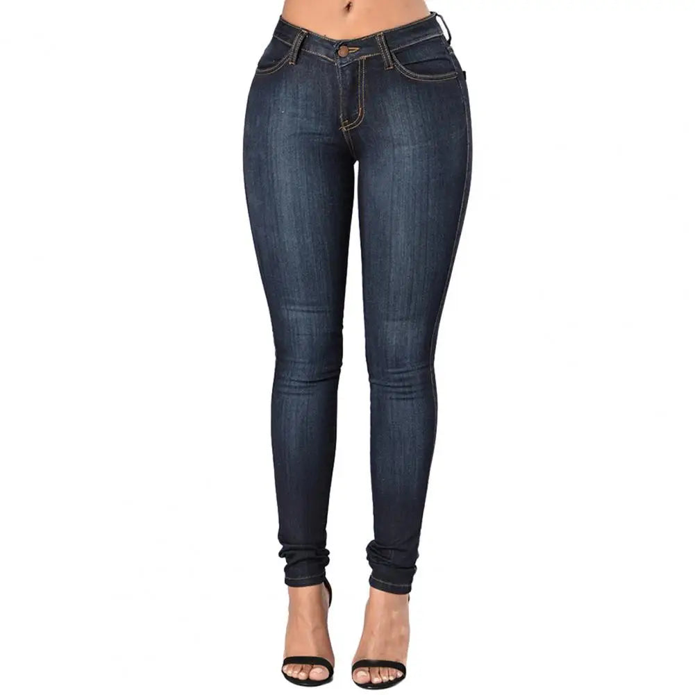 Heidi-Mode | Highwaist Elastische Trendy Jeans