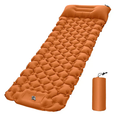 SleepCamp - Schnell aufblasbare Matratze mit integriertem Kissen | 50% RABATT