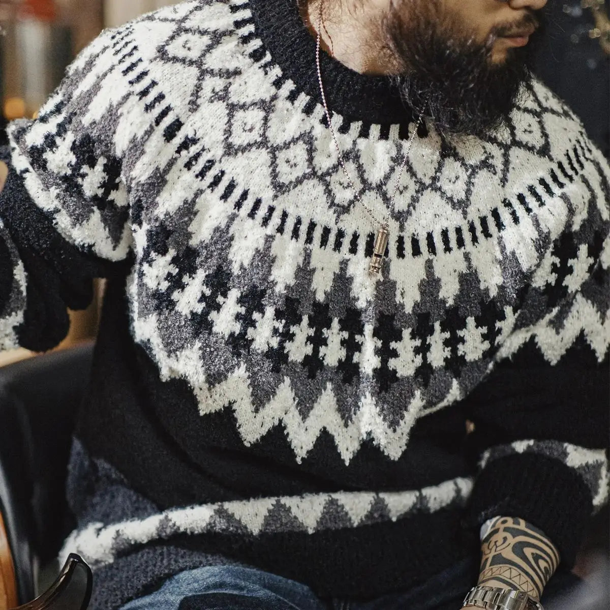 Owen | Vintage Icelandic Sweater
