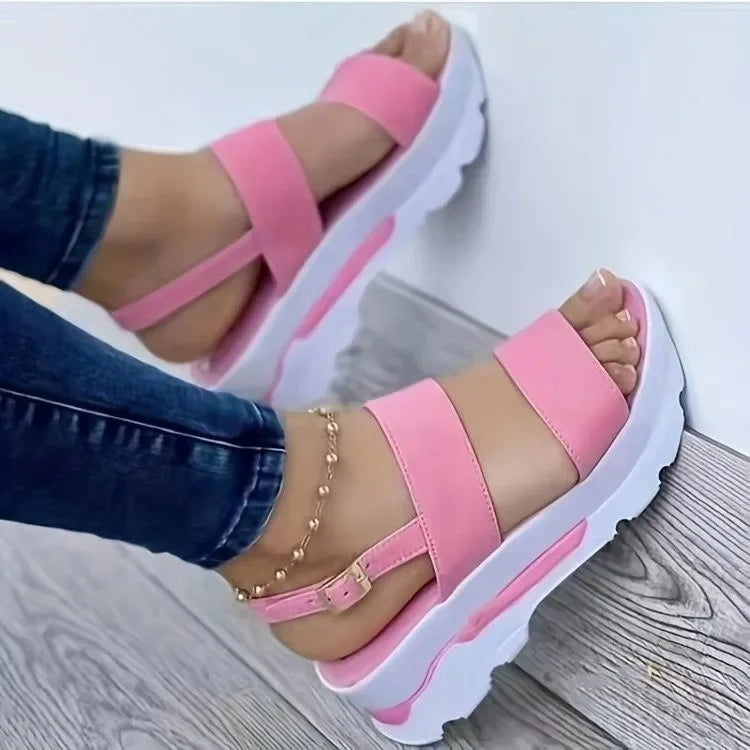 Avelena | Lässige Damen Wedge Sandalen für Den Sommer