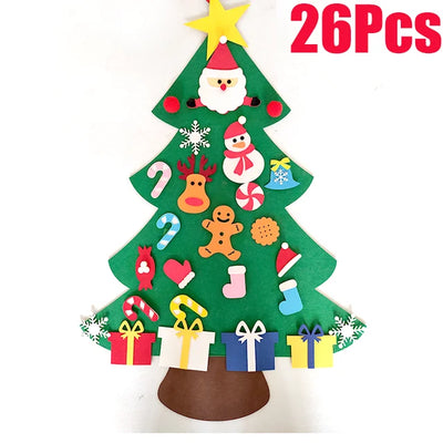 Glowtree™ Dekorativer Weihnachtsbaum Wandbehang mit Lichterketten