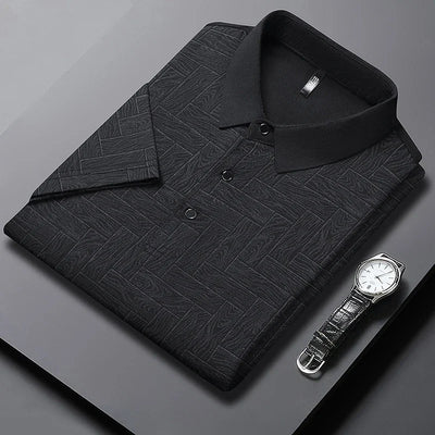 ROSSI ROMA | Luxus-Polo mit Muster