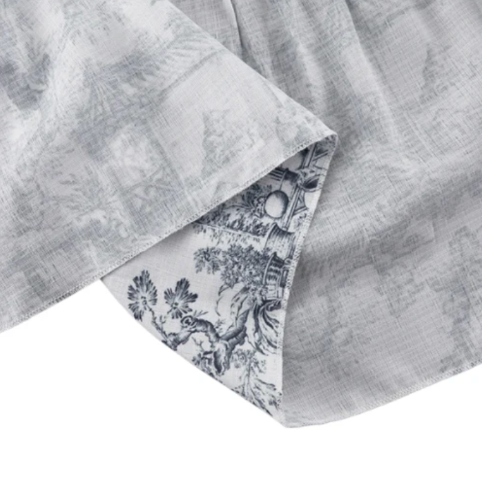 Elegantes Sommerkleid mit Puffärmeln & Plisseerock