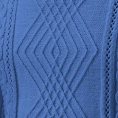 Strickpullover mit Zopfmuster | Klassisch und Stilvoll | Weicher Rollkragen