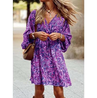 Brise | Sommer Boho Kleid lange Frau