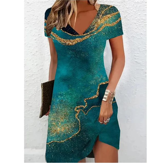 Bianca | Cocktailkleid für Damen mit Glitzer – Festlich und Elegant