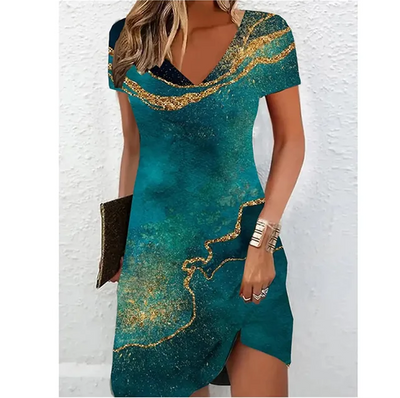 Bianca | Cocktailkleid für Damen mit Glitzer – Festlich und Elegant