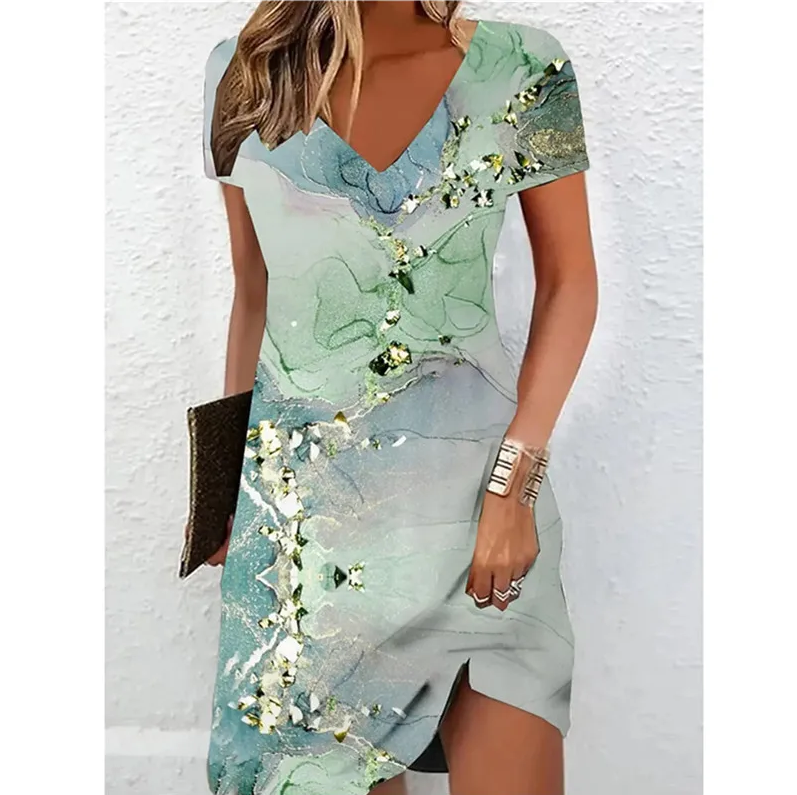 Bianca | Cocktailkleid für Damen mit Glitzer – Festlich und Elegant