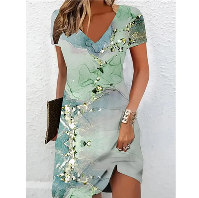 Bianca | Cocktailkleid für Damen mit Glitzer – Festlich und Elegant