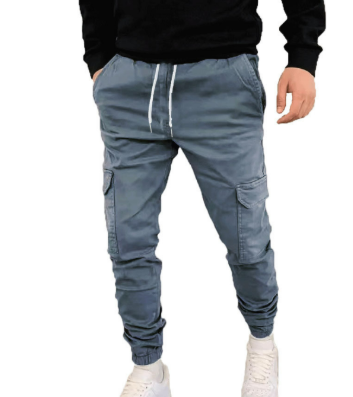 Laurent | Herren Jogginghose mit Cargo-Taschen