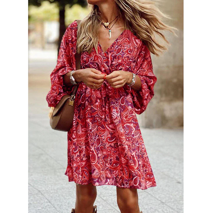 Brise | Sommer Boho Kleid lange Frau