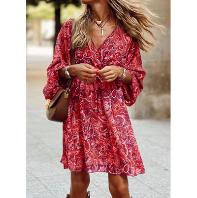 Brise | Sommer Boho Kleid lange Frau