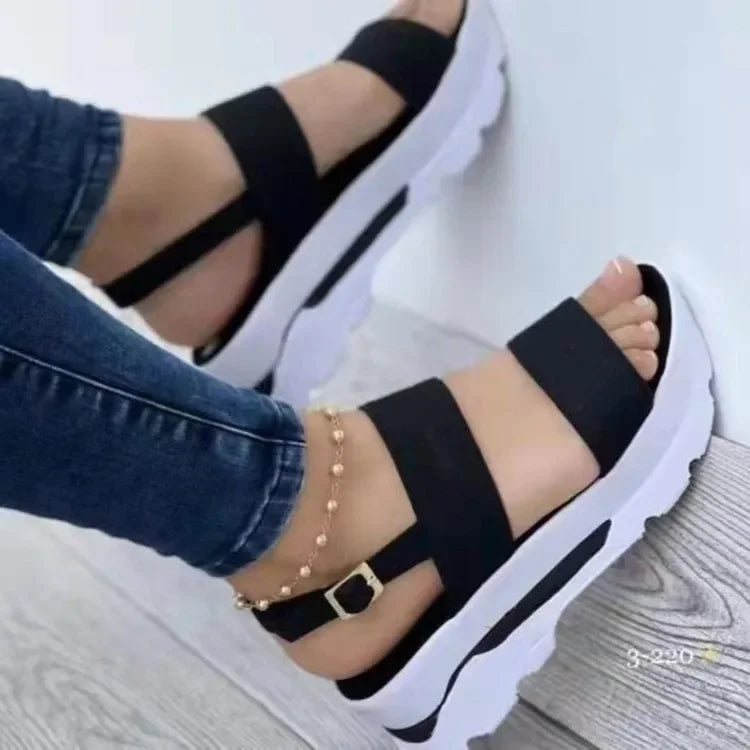 Avelena | Lässige Damen Wedge Sandalen für Den Sommer