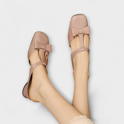 Solenza - Lina Quadratische Zehenhausschuhe